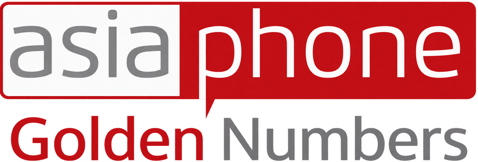 Asiaphone Golden Numbers Logo